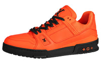 LOUIS VUITTON Trainer Casual Skateboard Shoes Men's Orange