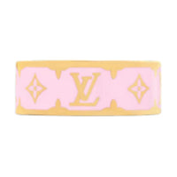 LOUIS VUITTON M1568L Nanogram Enamel Ring