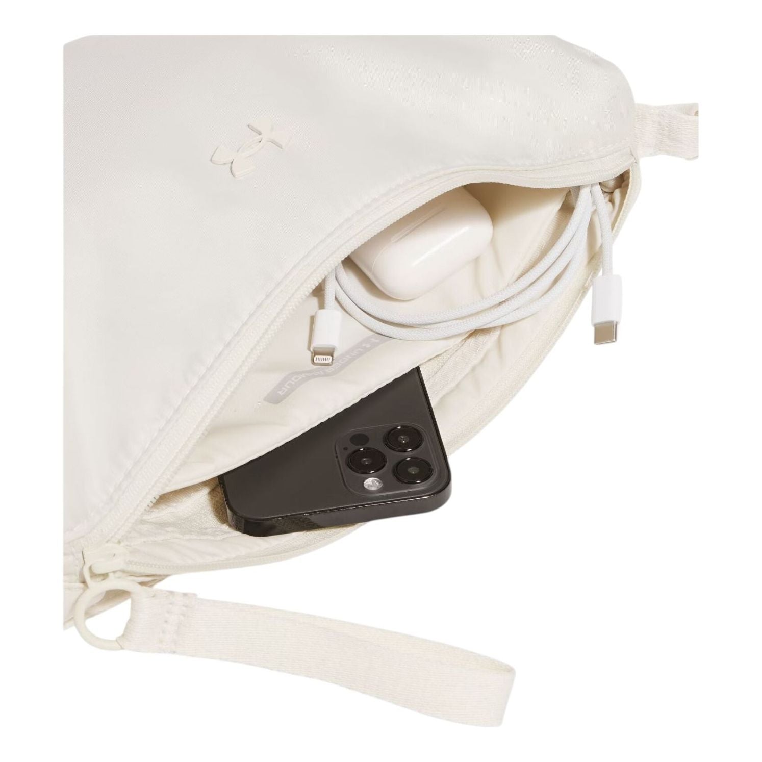 (WMNS) Under Armour Studio Luna Shoulder Bag 'White' 1388927-279