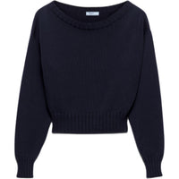 PRADA SS25 Spring Summer Women's Apparel Collection Knitwear Women's Marine Blue