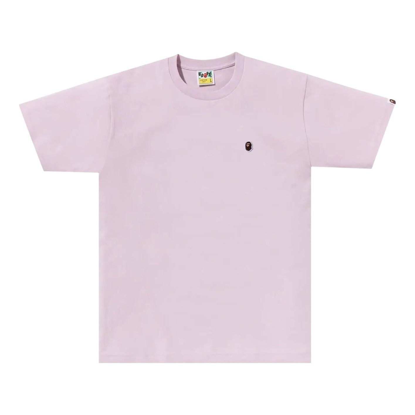 A Bathing Ape Ape Head One Point T-Shirt 'Purple' 1J30-110-004-PUR