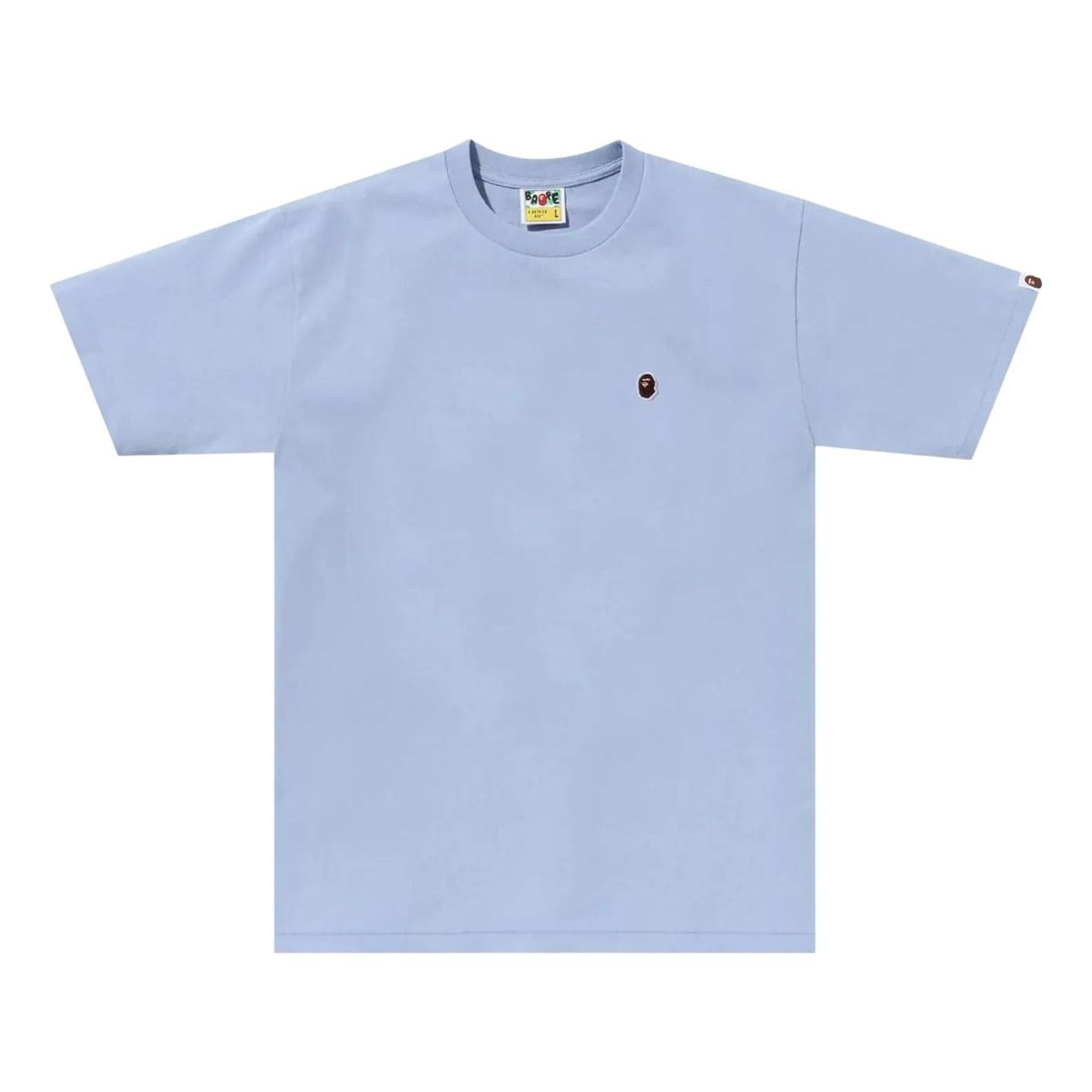 A Bathing Ape Ape Head One Point T-Shirt 'Sax' 1J30-110-004-SAX