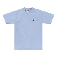 A Bathing Ape Ape Head One Point T-Shirt 'Sax' 1J30-110-004-SAX