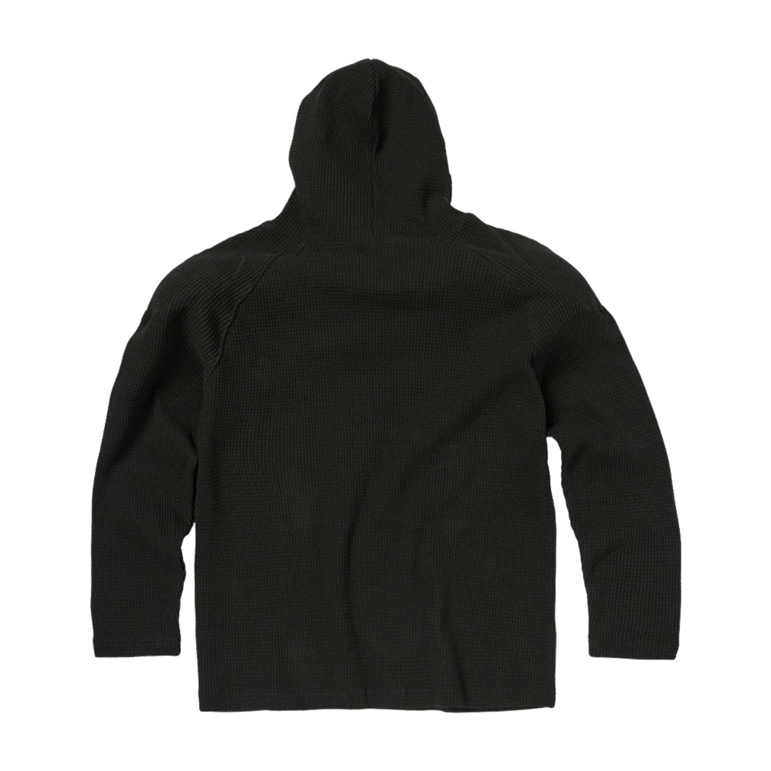 Thug Club Bulk Shoulder Waffle Hoodie 'Black' TC26TS0902