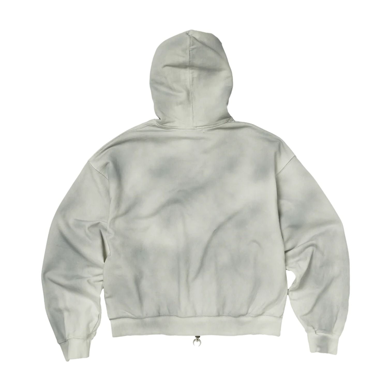 Thug Club Dirty Washed Old Glory Zip-Up Hoodie 'White' TC26SS1101