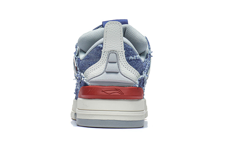 (WMNS) Li-Ning Superwave Golden 'Denim Blue White' AECS074-10