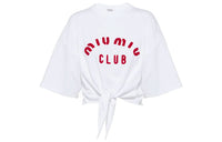 MIU MIU Crop Tops Women's White