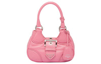 PRADA Moon Padded Nappa Leather Bag Geranium Pink