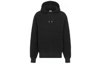 DIOR Oblique Relaxed Fit Hooded Sweatshirt Men's Black