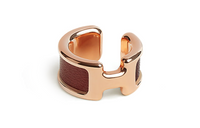 HERMES Clip-On Earrings Women's Gold