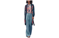 HERMES Cloaks Women's Blue