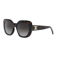 CELINE Square Sunglasses Women's Tortoiseshell