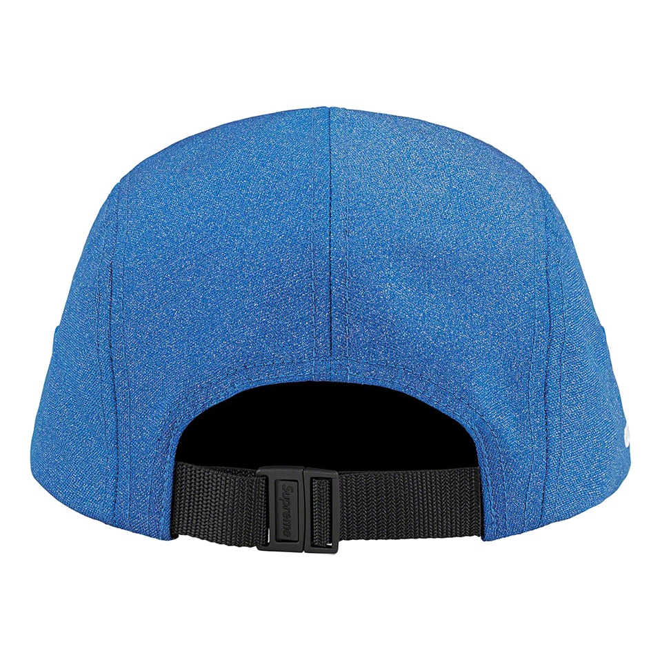 Supreme Glitter Cordura Camp Cap 'Blue White' SUP-SS23-2279