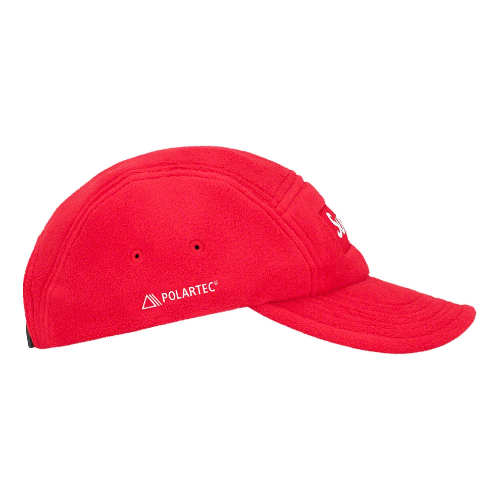Supreme Polartec Camp Cap 'Red White' SUP-FW22-1091