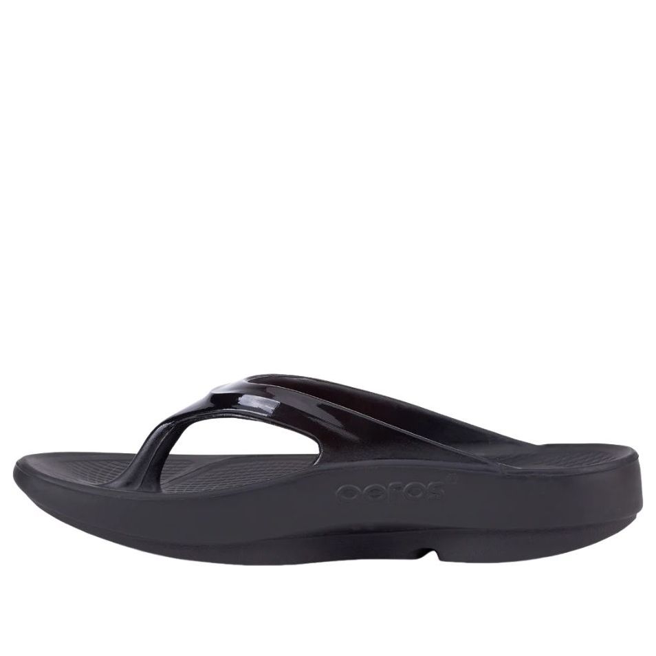 (WMNS) Oofos OOlala Sandal 'Black' 1400-BLK