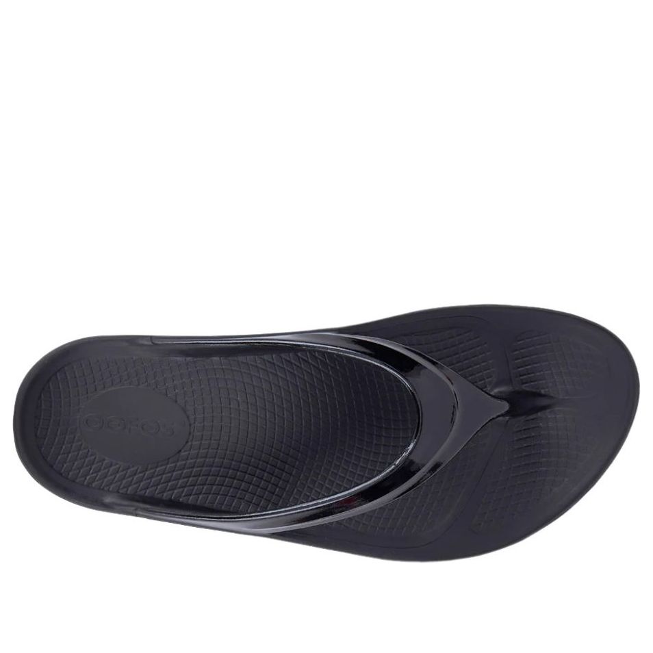 (WMNS) Oofos OOlala Sandal 'Black' 1400-BLK