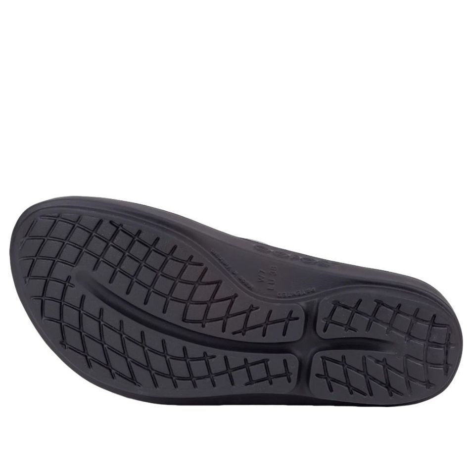 (WMNS) Oofos OOlala Sandal 'Black' 1400-BLK