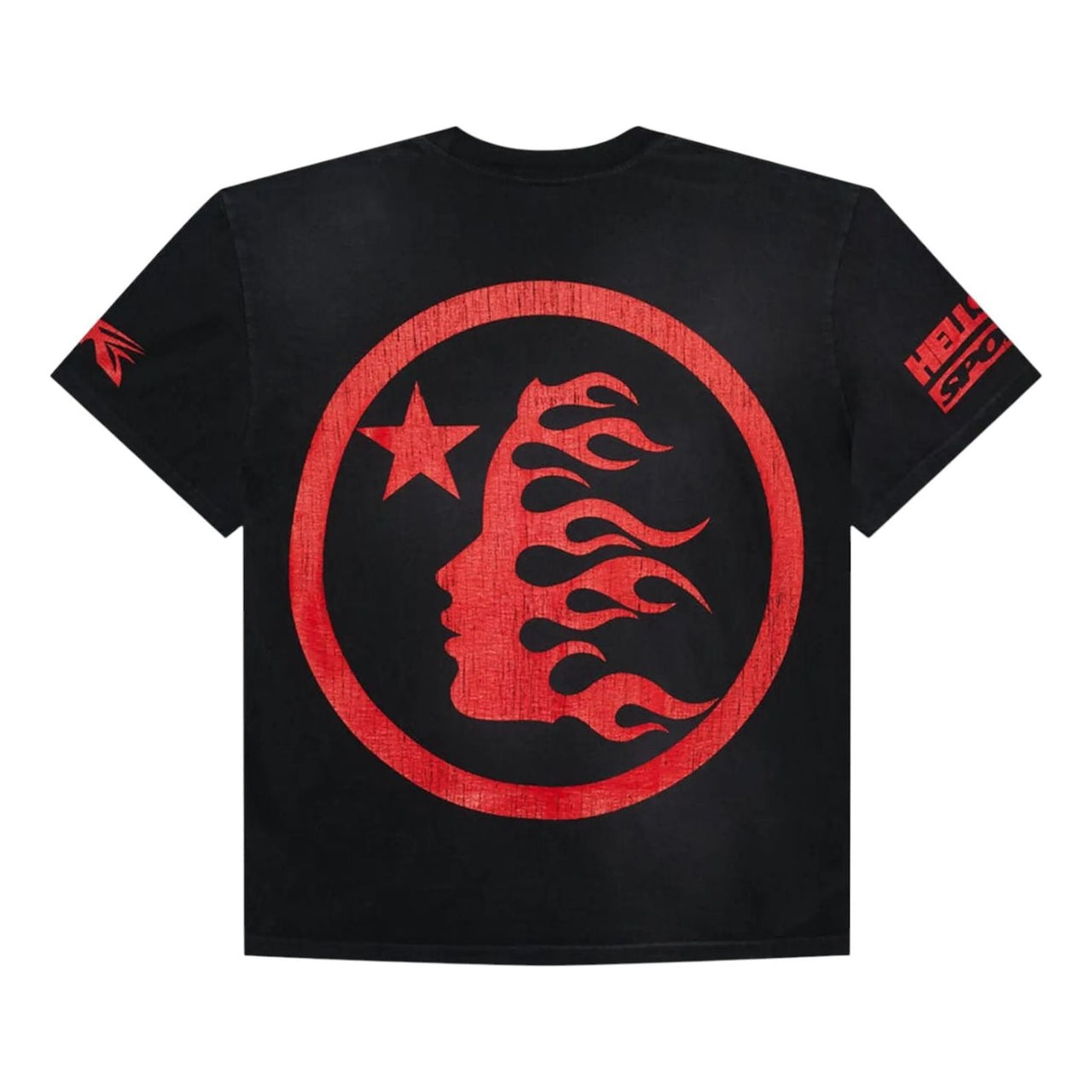 Hellstar Beat Us! T-Shirt 'Black Red' HS-SB-0647-BLAC