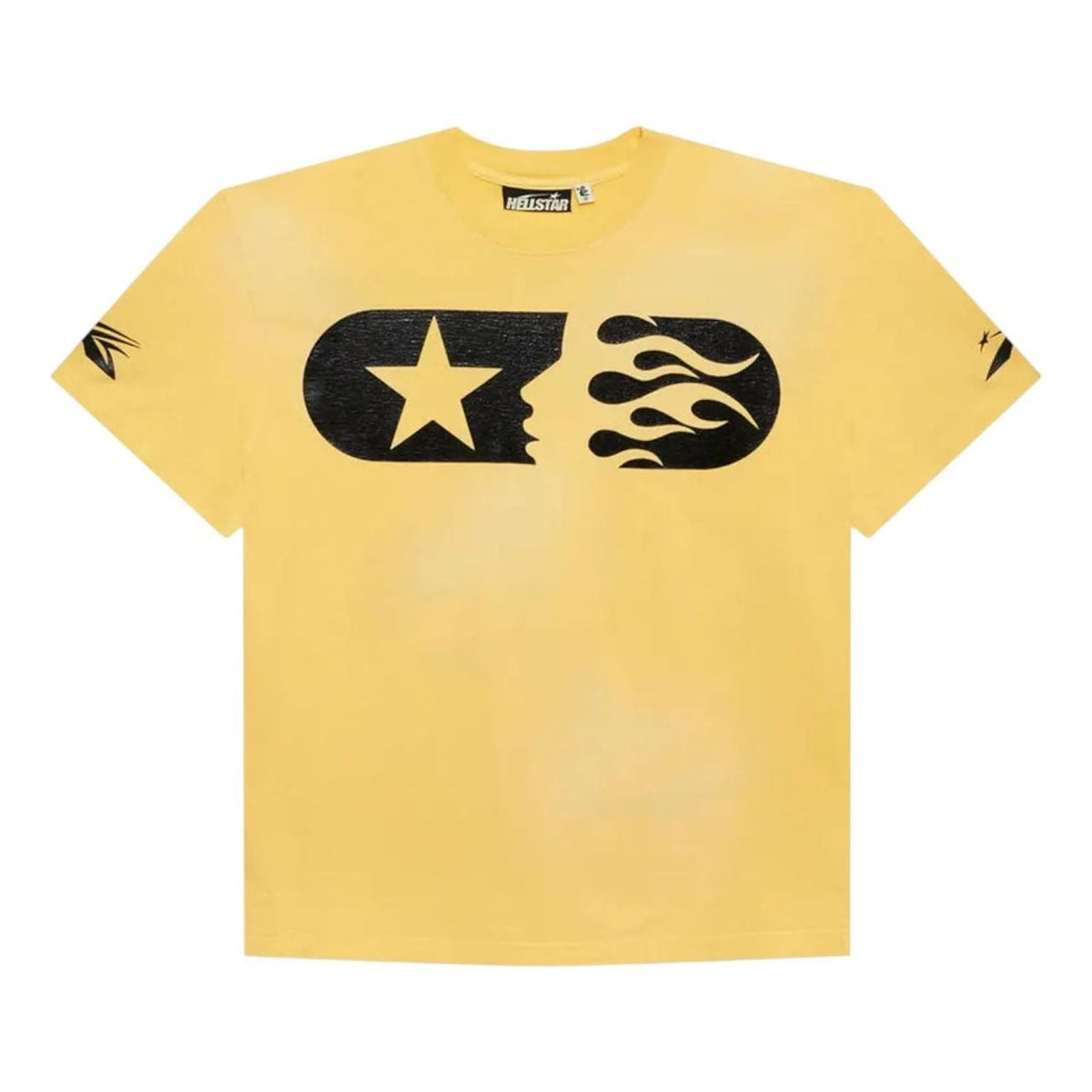 Hellstar Marathon T-Shirt 'Yellow' HS-SH-0649-YELL