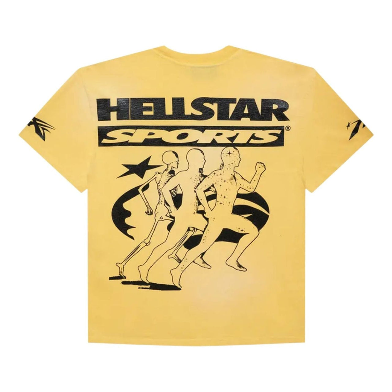 Hellstar Marathon T-Shirt 'Yellow' HS-SH-0649-YELL