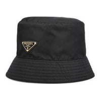 PRADA Recycled Nylon Bucket Hats Women's Black