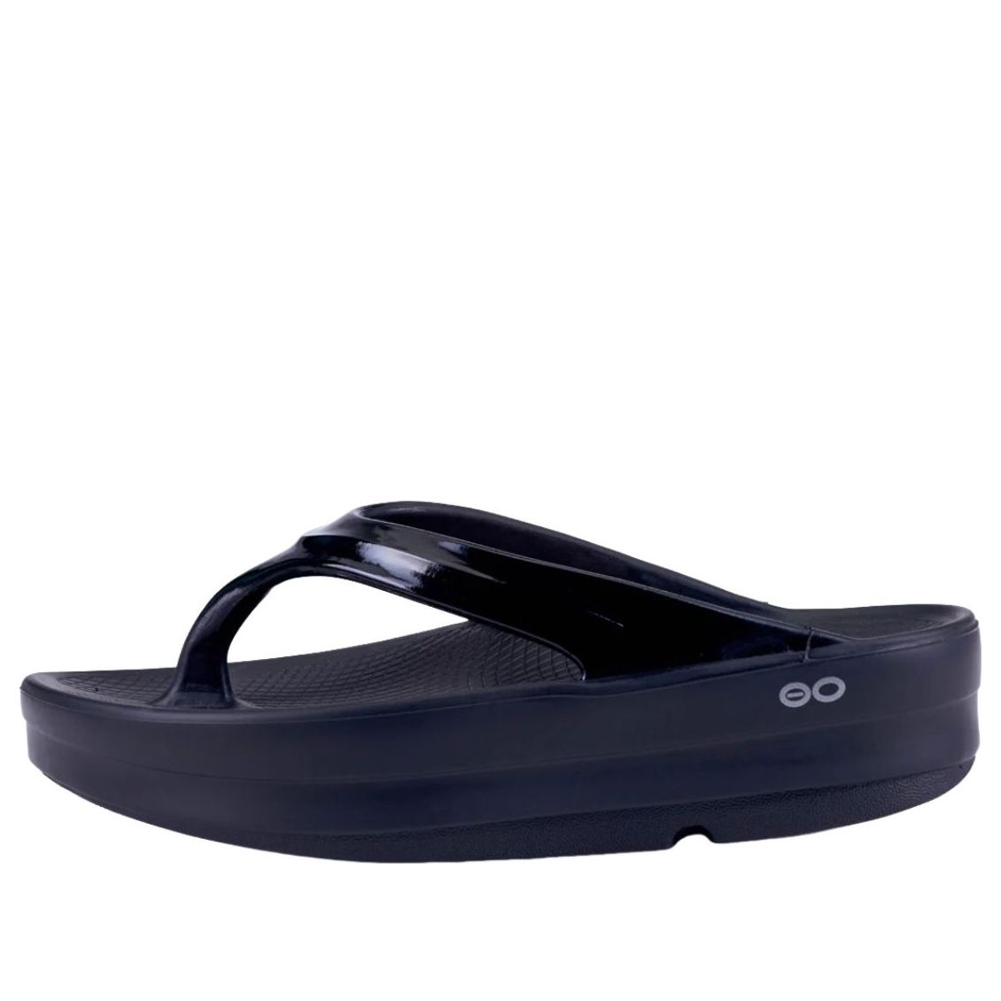 (WMNS) Oofos OOlala OOmega Sandal 'Black' 1410-BLACK