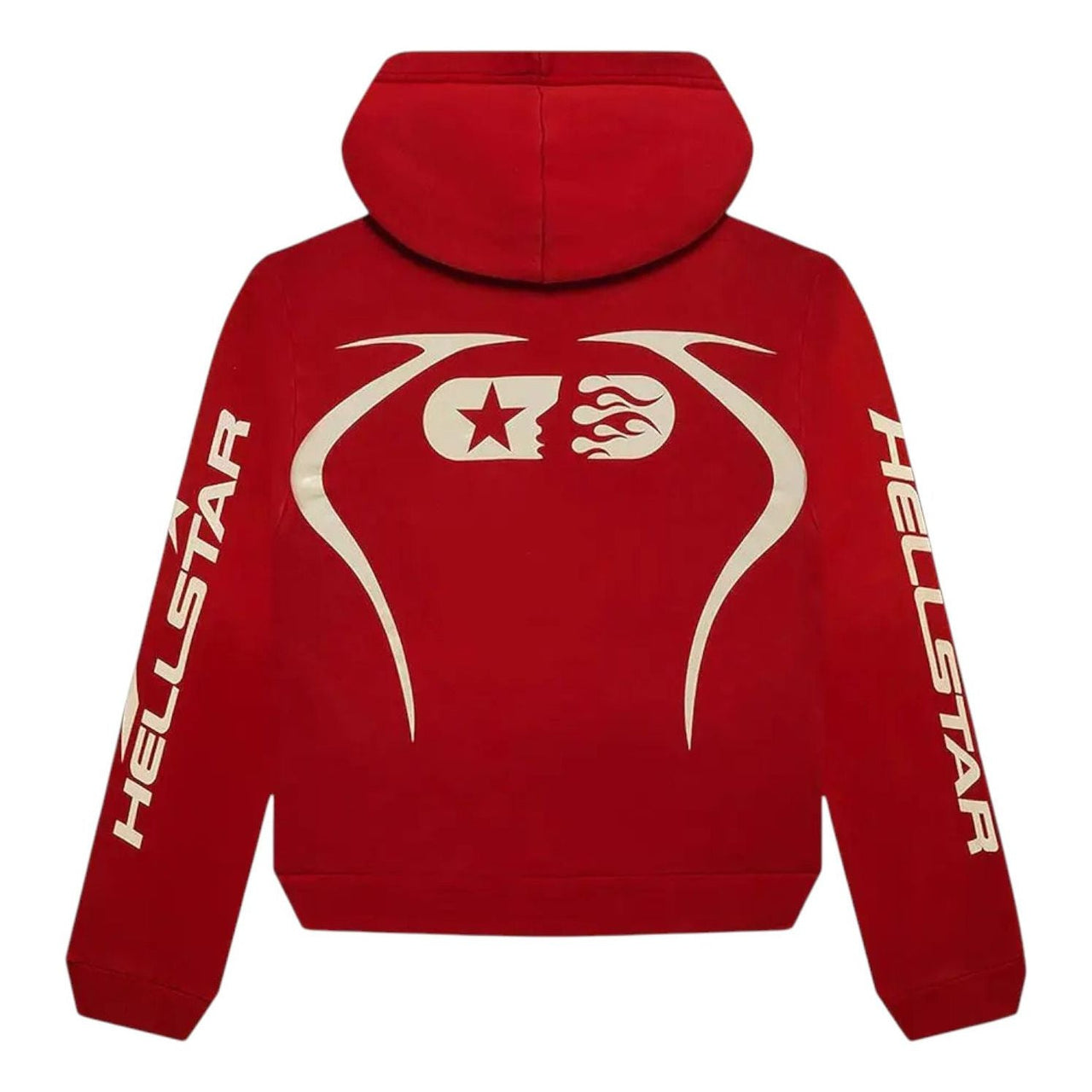 Hellstar Sport Hoodie 'Red' 9357-1SS240106SH-RED