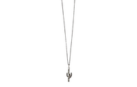 SAINT LAURENT Cactus Pendant Necklace