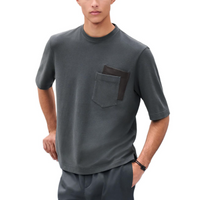 HERMES SS25 T-Shirt Men's Storm Gray