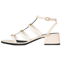 CELINE Strap Sandals 4cm Women's Beige