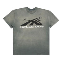 Hellstar Gel Sport Logo T-Shirt 'Grey' 9357-1SS240103GSLT-GREY