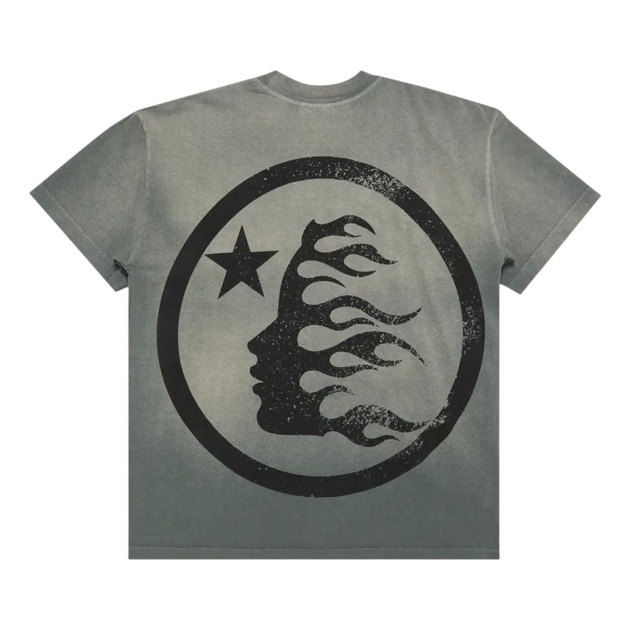 Hellstar Gel Sport Logo T-Shirt 'Grey' 9357-1SS240103GSLT-GREY