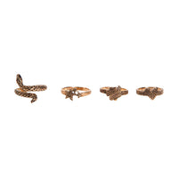 SAINT LAURENT Brass Rings Women's Copper