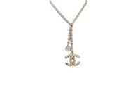 CHANEL Metal Necklaces Women's Gold