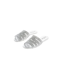 Hogan Cut-Out Glitter Slides