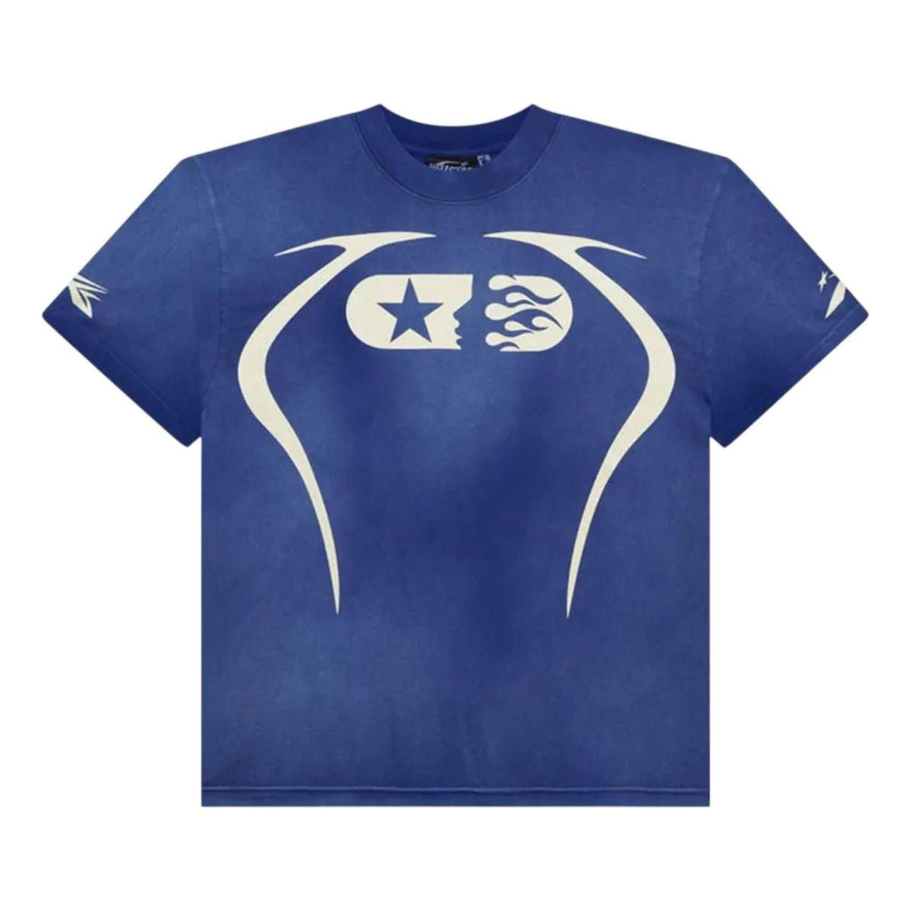 Hellstar Warm Up T-Shirt 'Blue' HS01TEE001-BLUE
