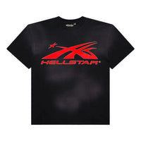 Hellstar Sports Core Gel Logo T-Shirt 'Black Red' HSHE0955-BLAC