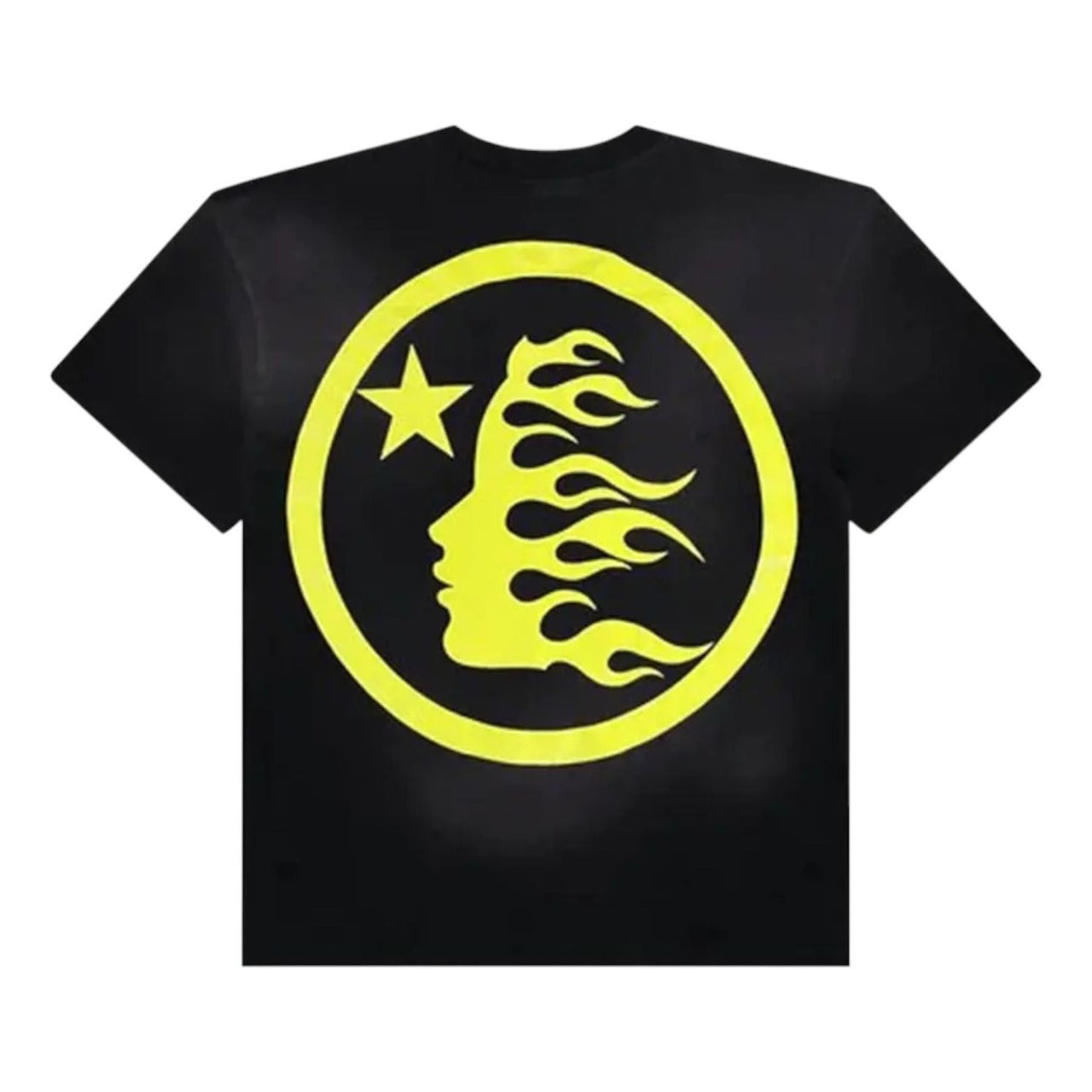 Hellstar Classic Tee 'Black Yellow' 9357-1SS240103CT-BLYE