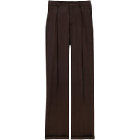 SAINT LAURENT FW24 Casual Pants Men's Black Coffee