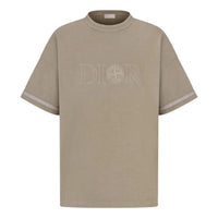 Dior x Stone Island T-Shirt 'Brown' 493J638A0554-C878