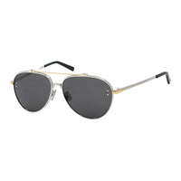 DIOR Pure Titanium Plastic Metal Aviator Sunglasses Unisex Silver