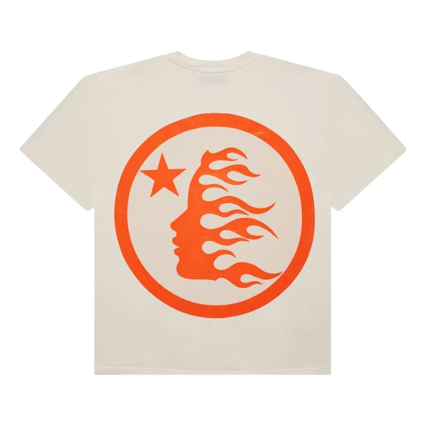 Hellstar Classic T-Shirt Gel Print 'White Orange' HSCC01TEE001-GEL-WHOR
