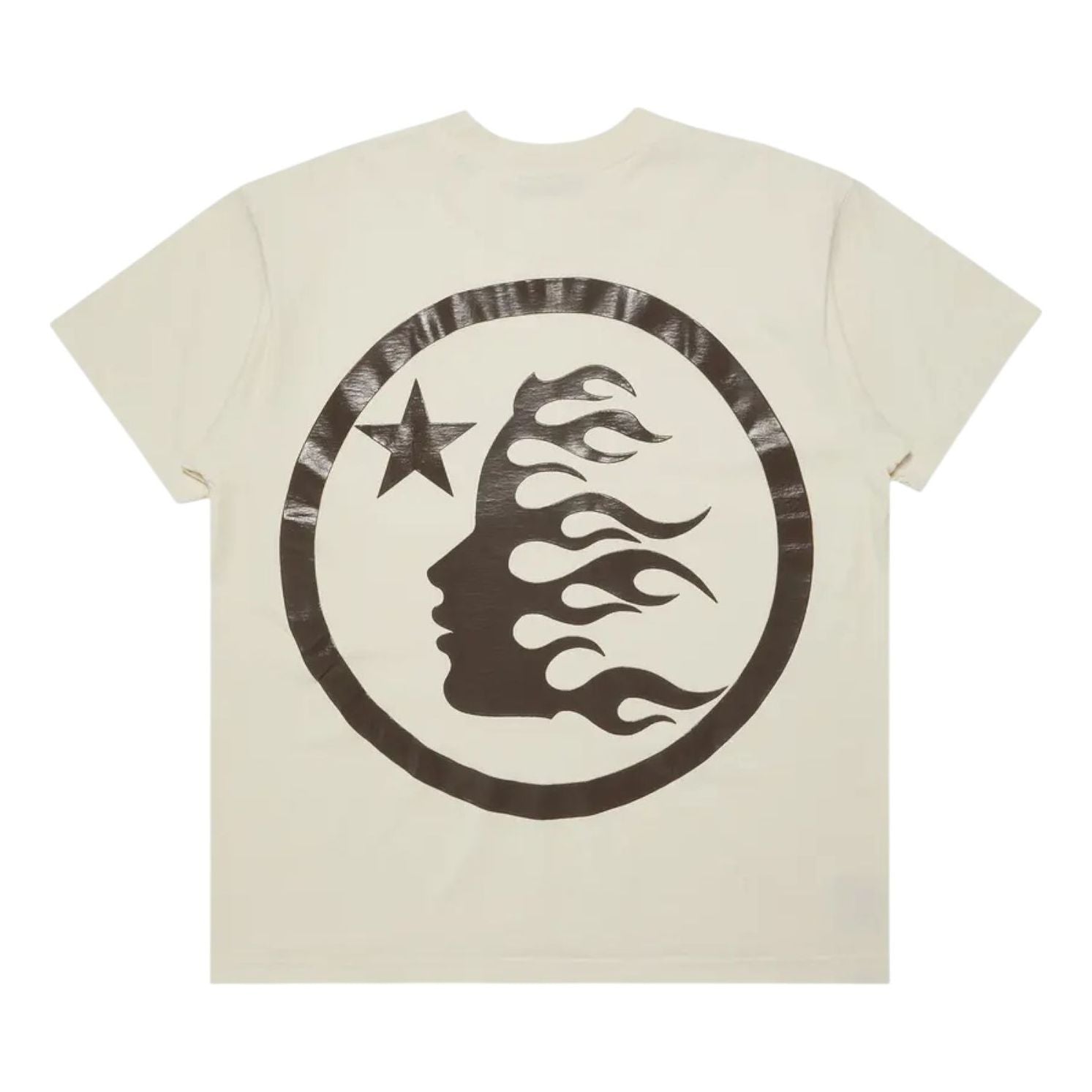 Hellstar Classic T-Shirt Regular Print 'White Brown' HSCC01TEE001-WHBR