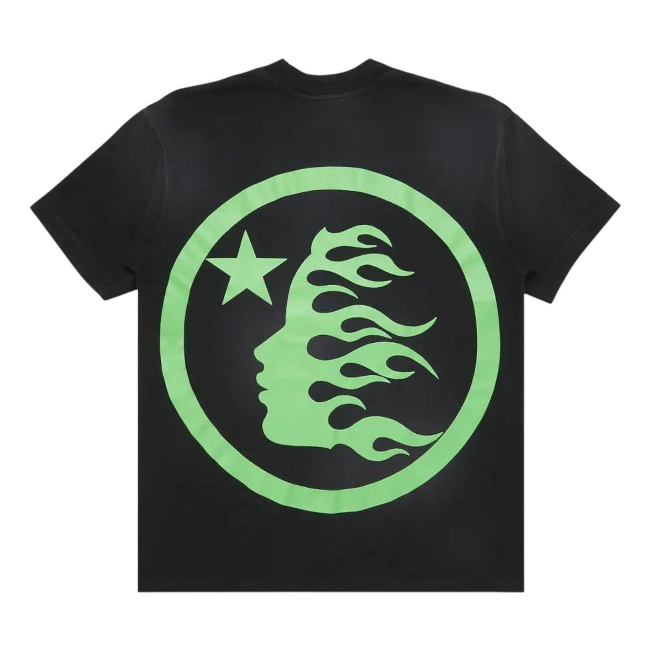 Hellstar Classic T-Shirt Regular Print 'Black Green' HSCC01TEE001-BKGR