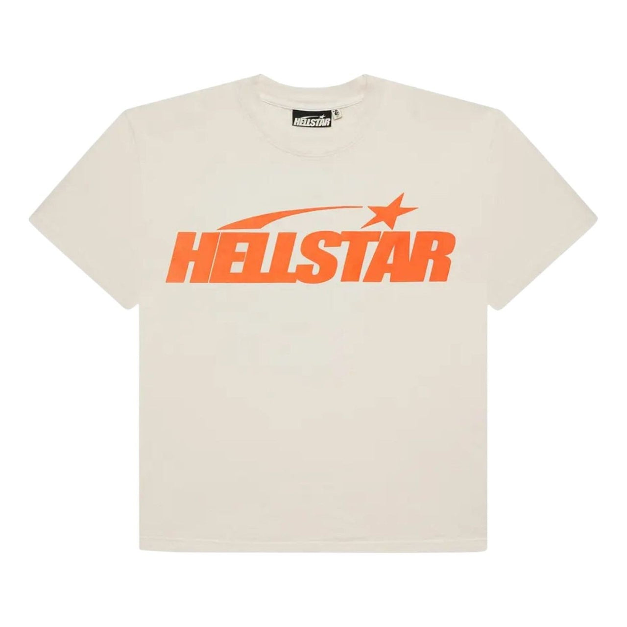 Hellstar Classic T-Shirt Regular Print 'White Orange' HSCC01TEE001-WHOR