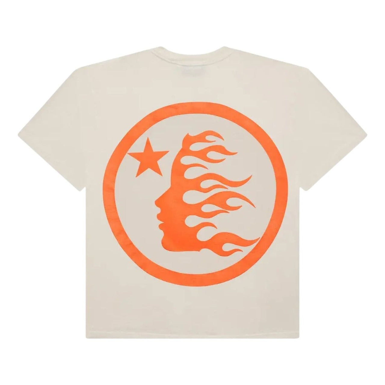 Hellstar Classic T-Shirt Regular Print 'White Orange' HSCC01TEE001-WHOR