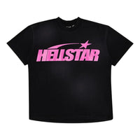 Hellstar Classic T-Shirt Regular Print 'Black Pink' HSCC01TEE001-BKPK