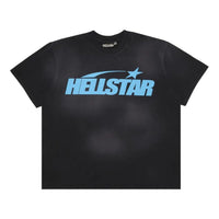 Hellstar Classic T-Shirt Regular Print 'Black Blue' HSCC01TEE001-BKBL