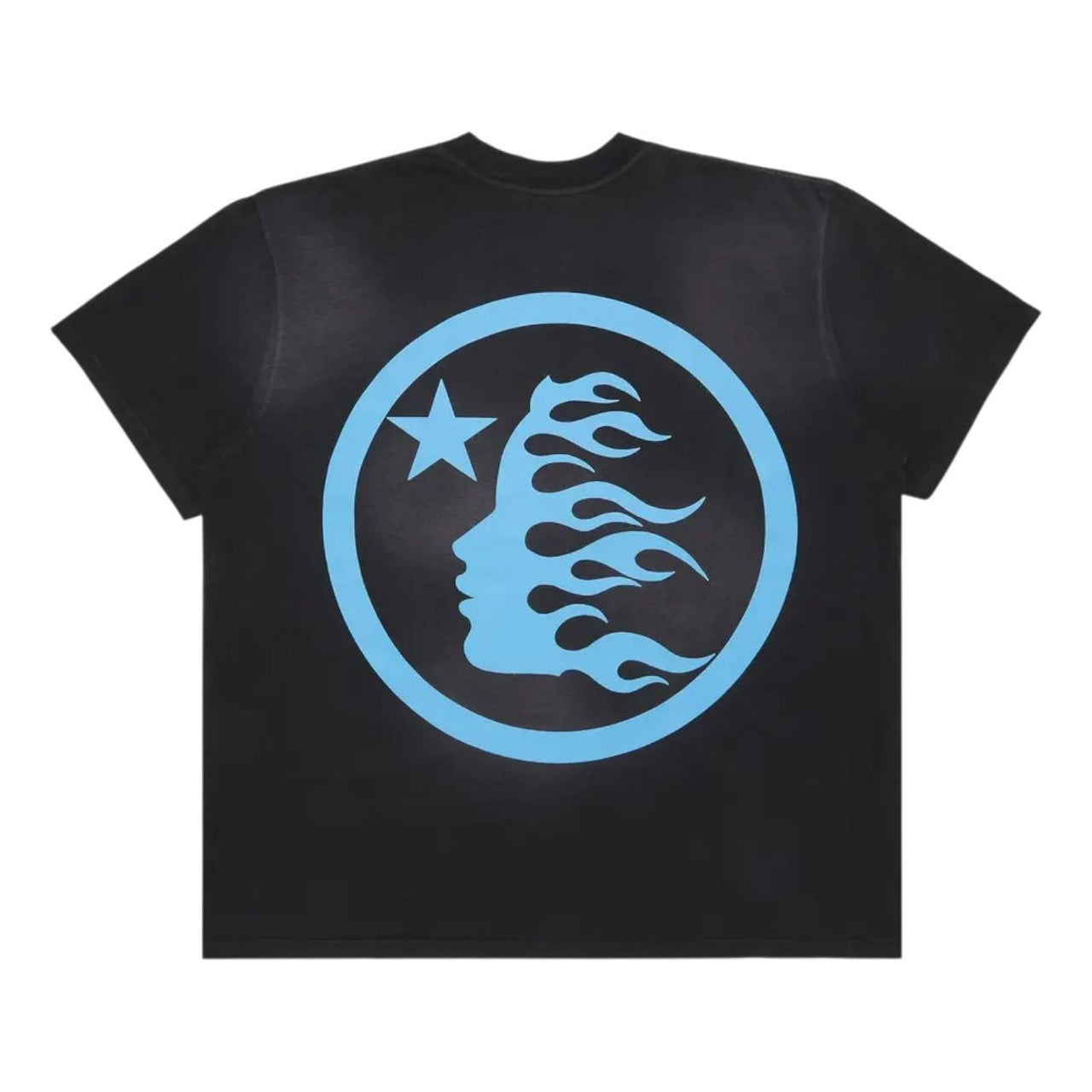 Hellstar Classic T-Shirt Regular Print 'Black Blue' HSCC01TEE001-BKBL