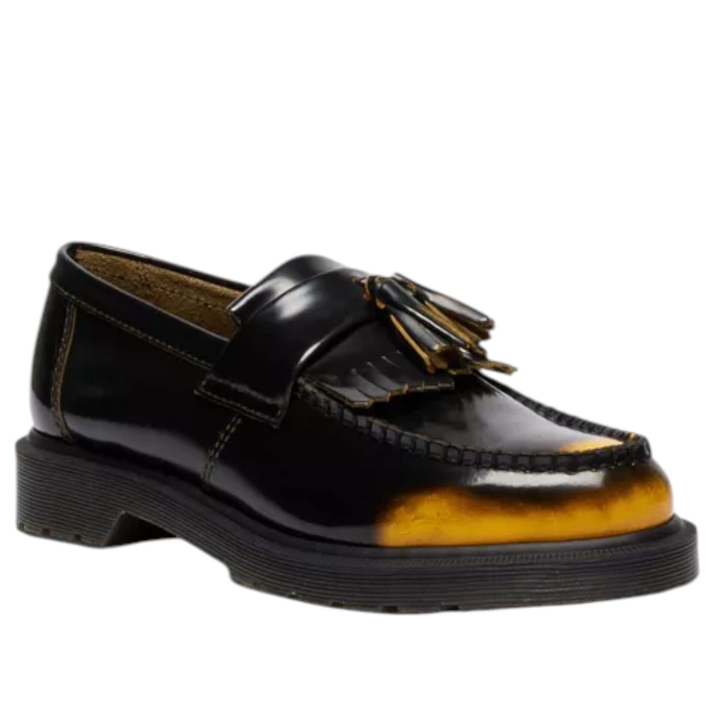 Dr. Martens Adrian Arcadia Loafers 'Black Yellow' 14573003